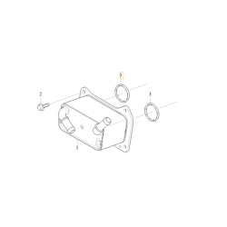 VOLVO S90 V90 S60 V60 uszczelka chlodnicy oleju silnika 32471314