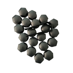 VOLVO nakładki na śruby felgi koła czarne kpl OE