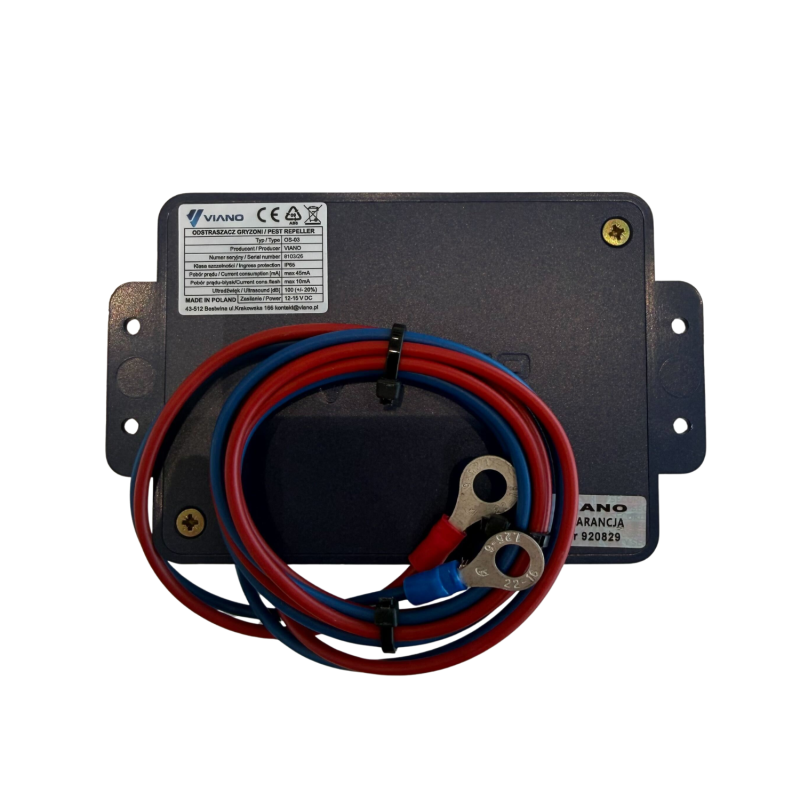 Samochodowy odstraszacz gryzoni antykuna wysoka częstotliwość 12V