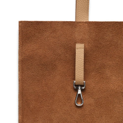 VOLVO skorzana torba etui torebka amber kabel przewod zestaw prezent OE