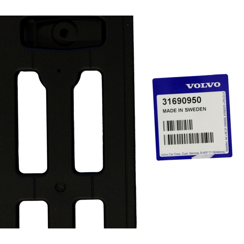 VOLVO C40 XC40 wspornik wzmocnienie rejestracji zderzak przod OE