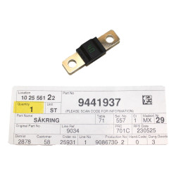 VOLVO oryginalny bezpiecznik plytkowy 40A OE 9441937