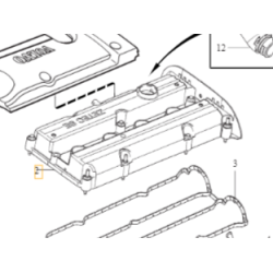 VOLVO C30 S40 V50 oryginalna pokrywa zaworow 1.6 16V OE