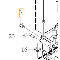 VOLVO C30 V40 S40 V50 S60 V60 S80 V70 zaslepka glowicy OE