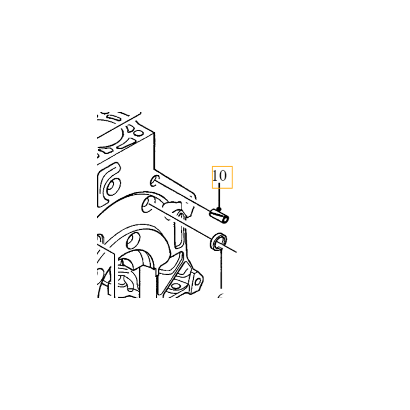 VOLVO kolek pin centrujacy...