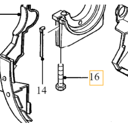 VOLVO C30 S40 V50 S80 V70 oryginalna sruba stopki panewki glownej 2.0D OE
