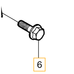 VOLVO oryginalna sruba M10x25 OE 985161
