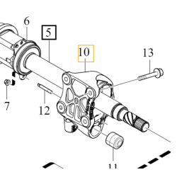 VOLVO S60 V60 S80 V70 XC60 XC70 podpora prawej polosi OE