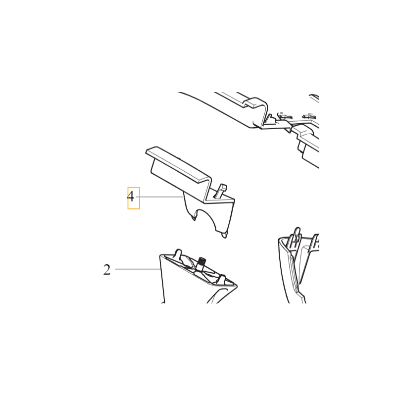 VOLVO XC90 II obudowa...