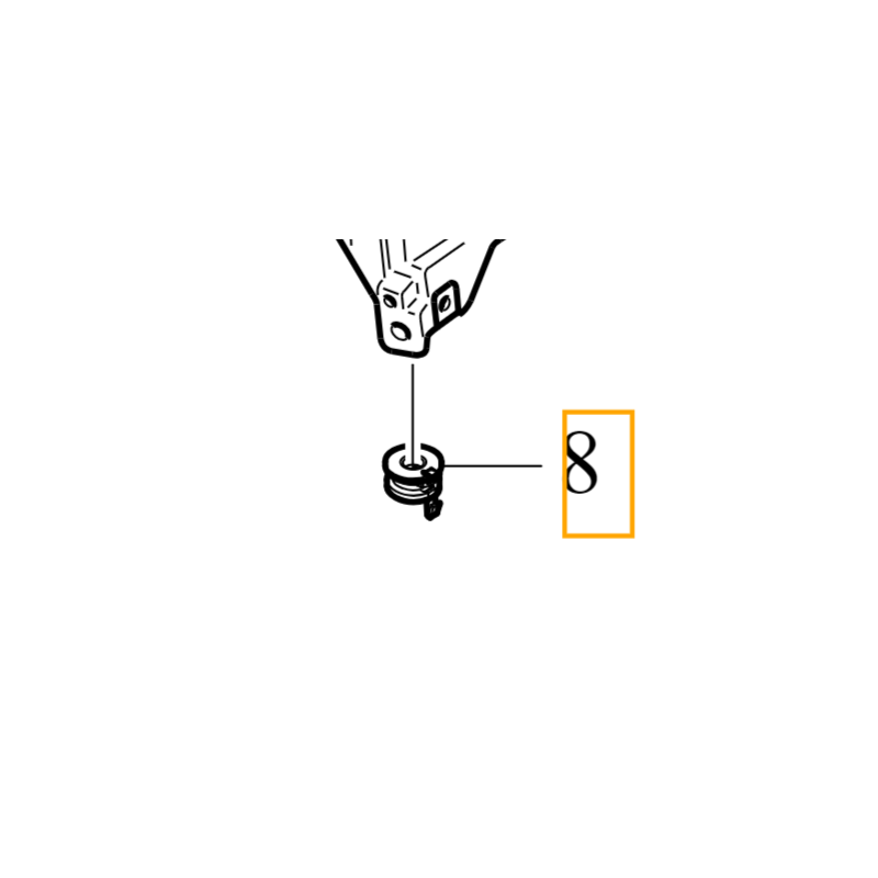 VOLVO S60 V60 S90 V90 C40 XC40 XC60 XC90 II podkladka sruba regulacyjna OE