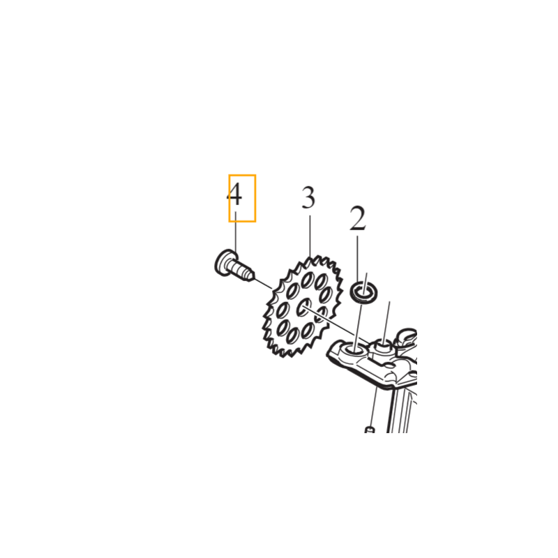 VOLVO S60 V60 S90 V90 XC40 XC60 XC90 sruba kola pompy oleju 2.0D OE