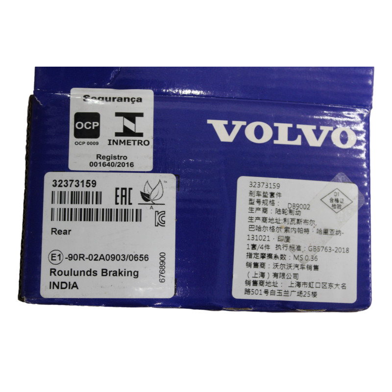 VOLVO XC90 I klocki hamulcowe tyl tylne komplet OE