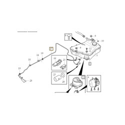 VOLVO XC40 przewód Adblue podgrzewany OE