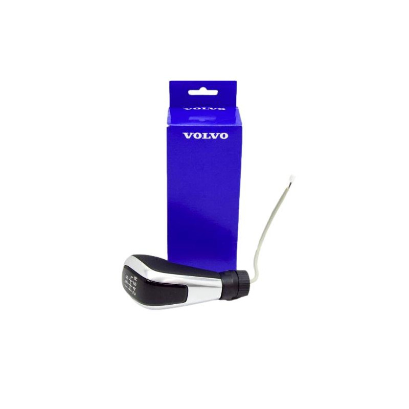 VOLVO V40 V40CC galka zmiany biegow podswietlana skorzana OE