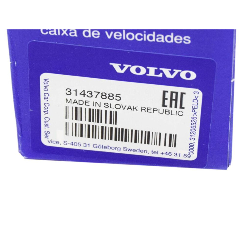 VOLVO V40 V40CC galka zmiany biegow podswietlana skorzana OE