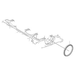 VOLVO XC40 XC60 V90 V90  simmering uszczelniacz walu tyl OE