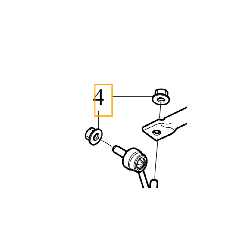 VOLVO S60 V60 S90 V90 XC60 XC90 II nakretka lacznika stabilizatora M12 OE