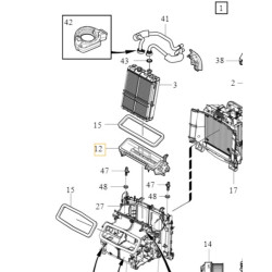 VOLVO S90 V90 XC90 XC60 przesłona klapa nawiewu szyby czołowej OE