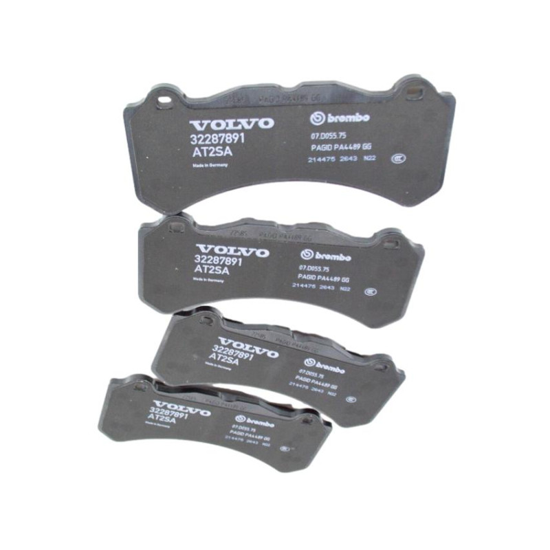 VOLVO S60 III V60 II zestaw tarcze klocki przod VolvoPOLESTAR Performance