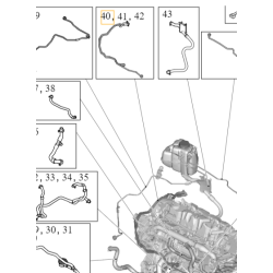 VOLVO XC60 II przewod chlodzacy rurki ukladu chlodzenia D420T OE