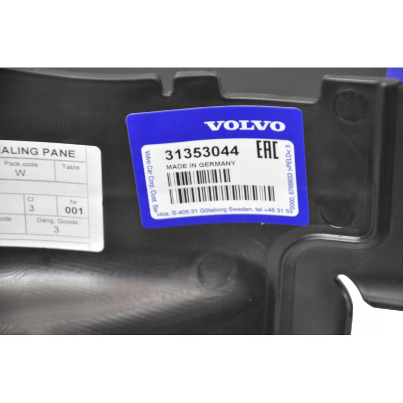 VOLVO S60 lewa kierownica powietrza 31353044 OE