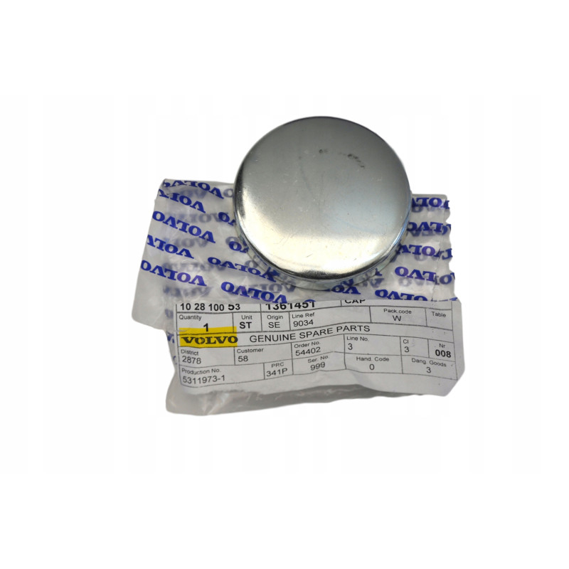 VOLVO C30 C70 brok zaslepka pokrywy zaworow OE