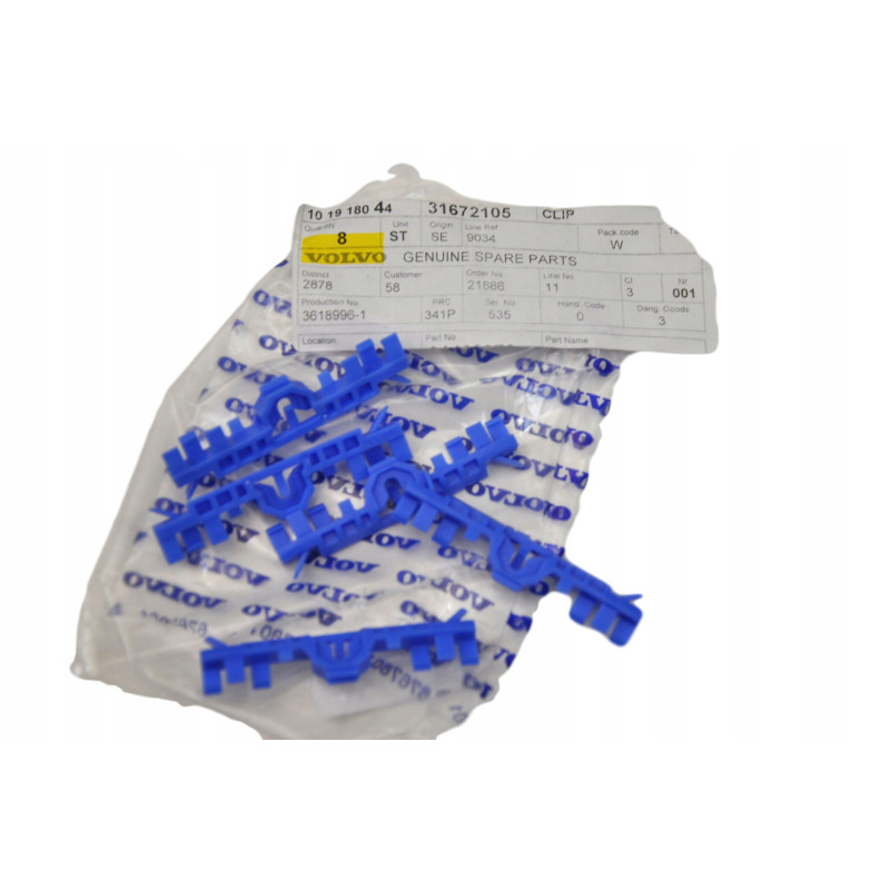 VOLVO S60 V60 XC60 II spinka listwy szyby czolowej