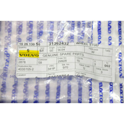 VOLVO S60 V70 XC70 sruba kola felgi aluminiowej OE