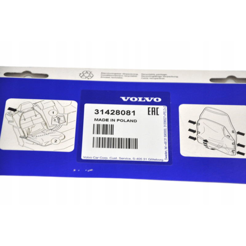 VOLVO mata zabezpieczajaca fotel przed dziecmi OE