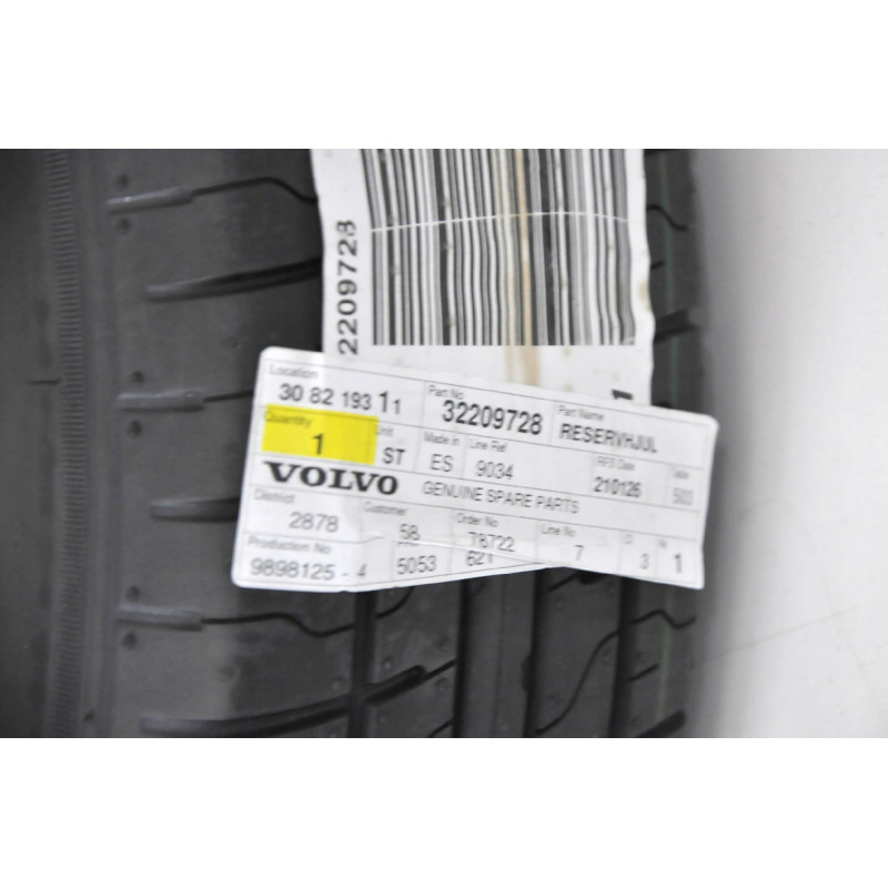 VOLVO XC40 kolo zapasowe dojazdowe wklad lewarek