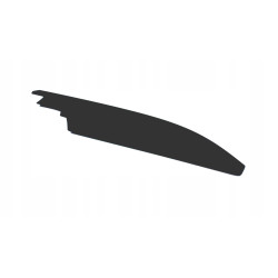 VOLVO XC70 tylna lewa zaslepka relingu dachowego