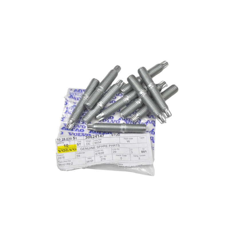 VOLVO S60 V60 XC60 szpilka kolektora wydechowego