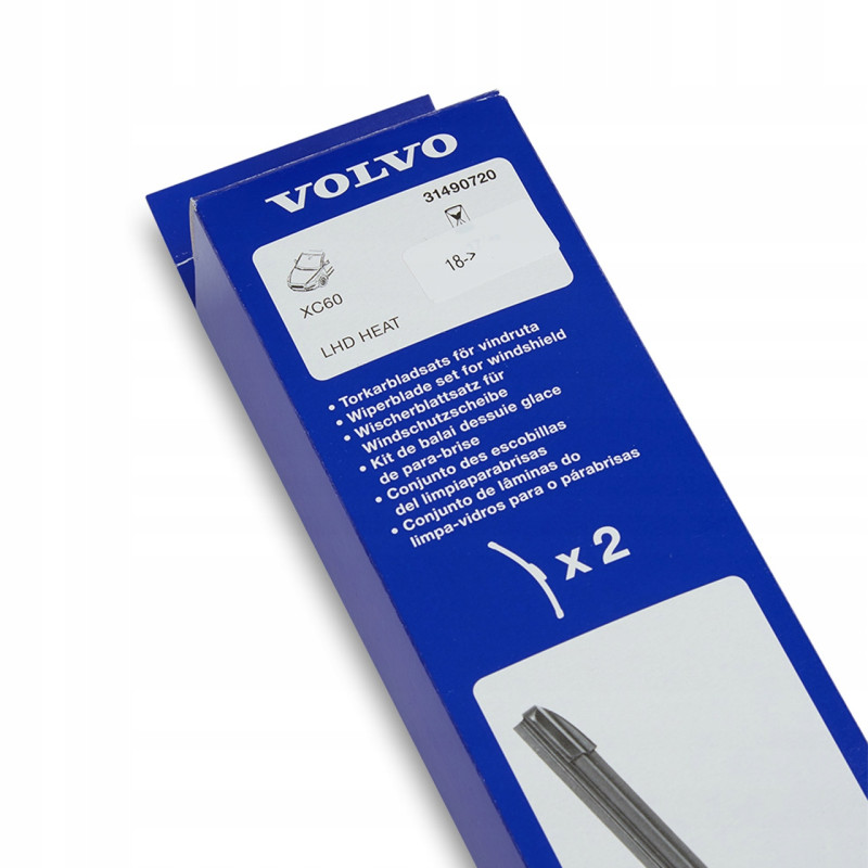 VOLVO XC60 II wycieraczki przod sprysk + podgrzew