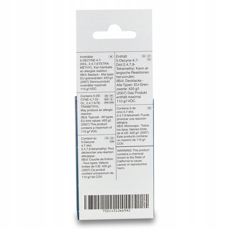 VOLVO lakier sztyft mazak zaprawka Ice White 614