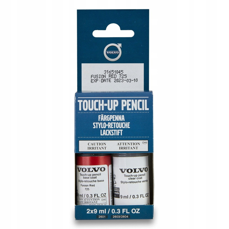 VOLVO lakier sztyft mazak zaprawka Fusion Red 725
