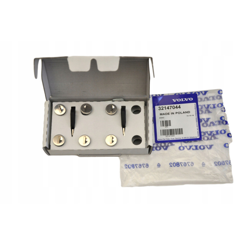 VOLVO komplet zamkow bebenkow bagaznika dachowego