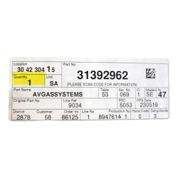 VOLVO 740 760 wydech tlumik uklad wydechowy kpl 31392962