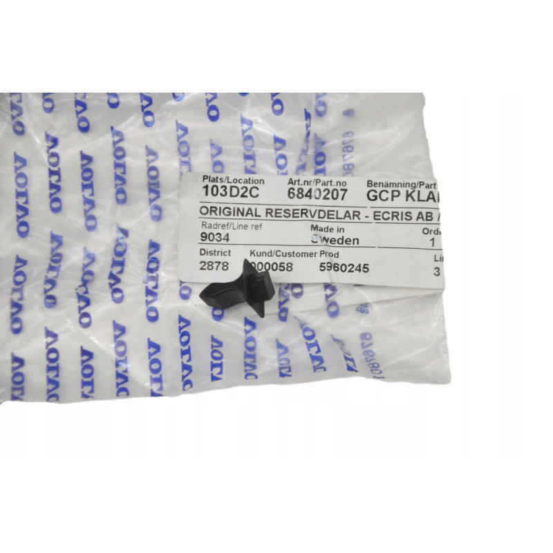 VOLVO 740 760 780 940 klips...