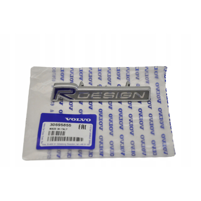 VOLVO S40 V50 R-DESIGN emblemat logo grill OE