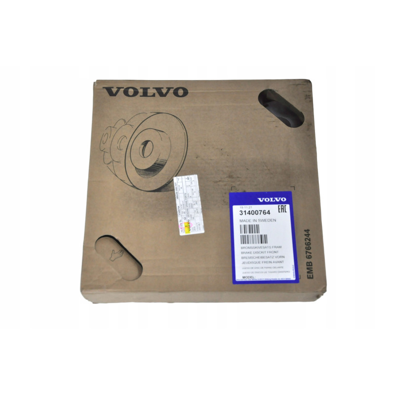 VOLVO V70 XC70 oryginał tarcze hamulcowe przód OE