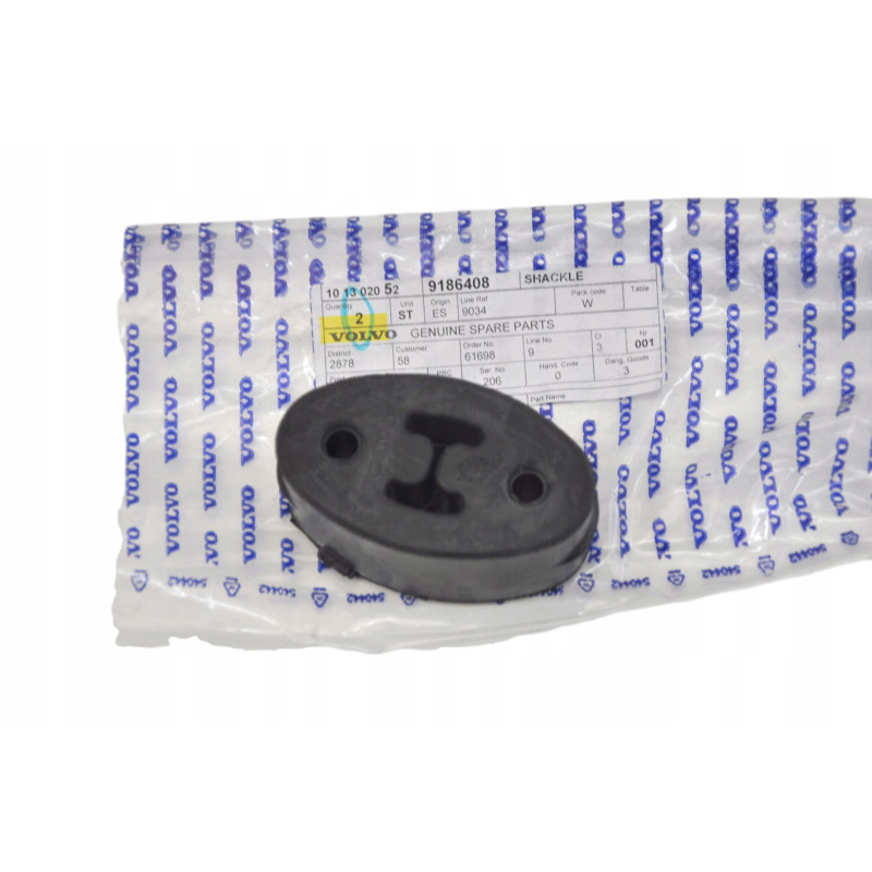VOLVO uchwyt mocowanie wieszak guma tłumika OE