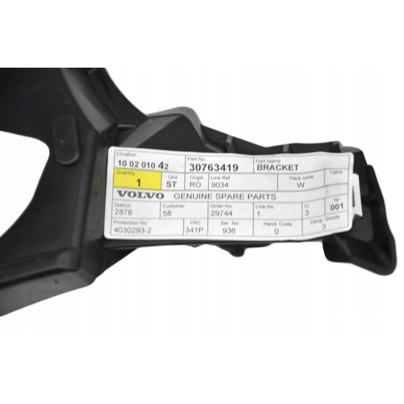 VOLVO XC60 lewe mocowanie spryskiwacza reflektora