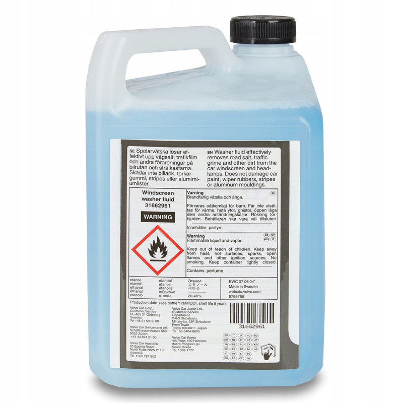 VOLVO gotowy płyn do spryskiwaczy 4L OE
