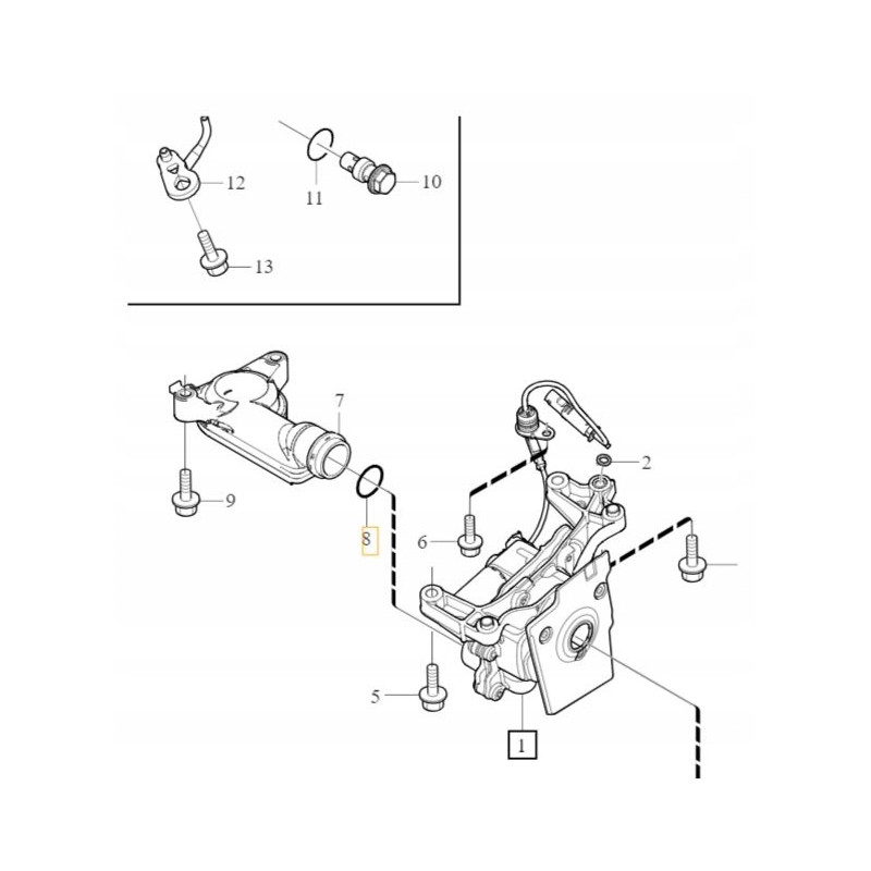 VOLVO oring uszczelka smoka...