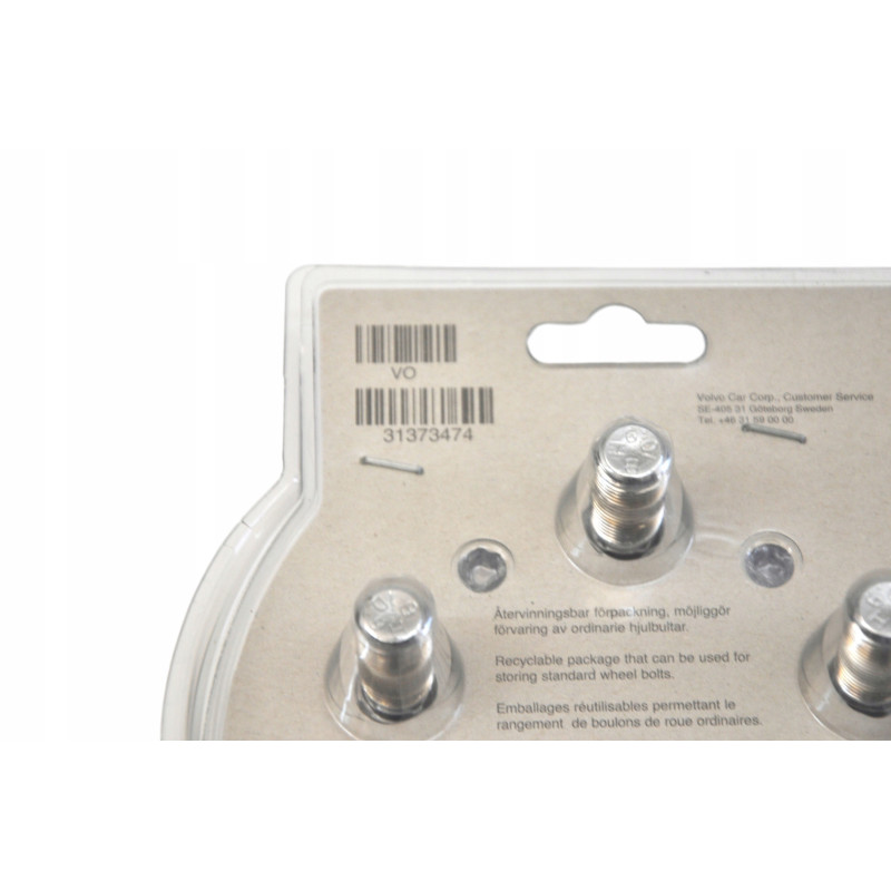 VOLVO S80 V70 XC70 sruby felgi kola chrom 10szt OE 31373474