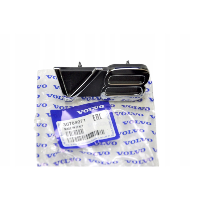 VOLVO S80 emblemat V8 na grill atrape 30764071 OE