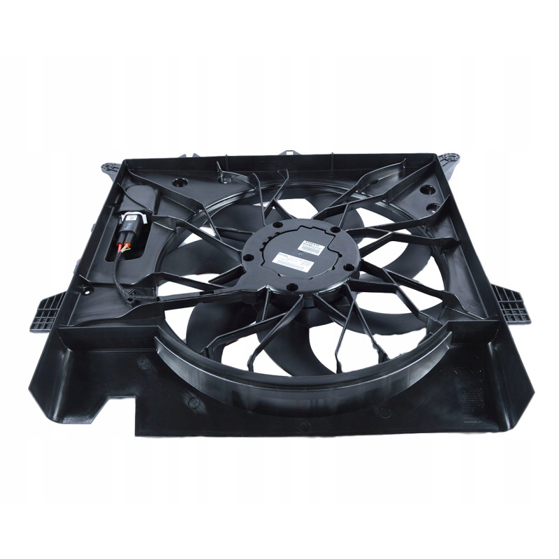 VOLVO XC90 obudowa wentylator chlodnicy wiatrak OE 31368075