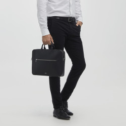 VOLVO Sandqvist skorzana torba teczka neseser OE