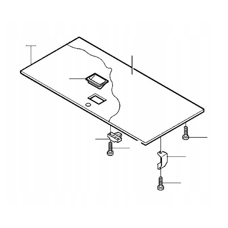 VOLVO XC90 wspornik podlogi bagaznika OE 9132213