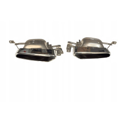 VOLVO S60 V60 II koncowki wydechu komplet nowe OE 31455530 31455531